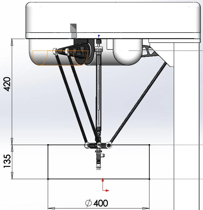 delta robot arm